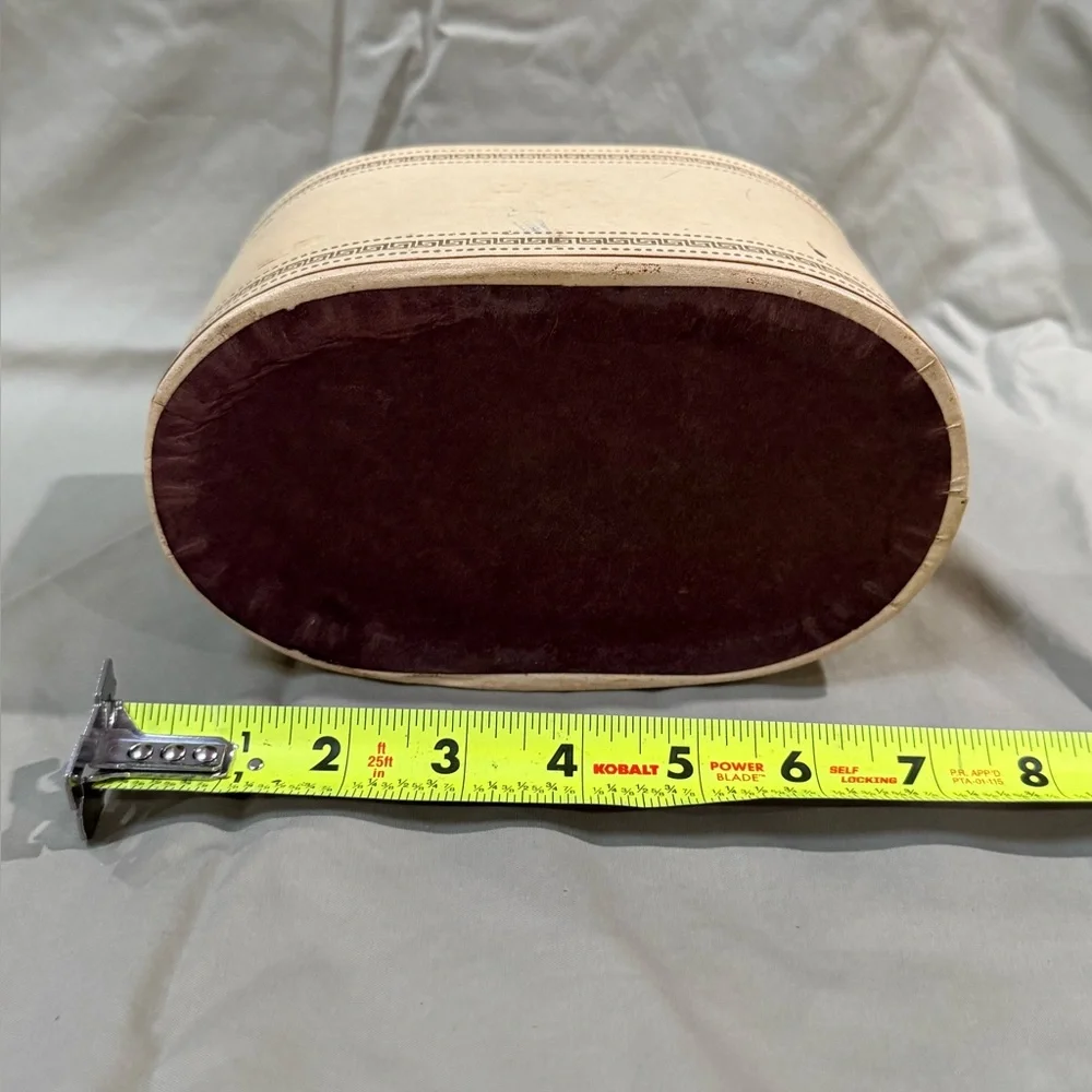 Vintage Mail Container Oval Shape